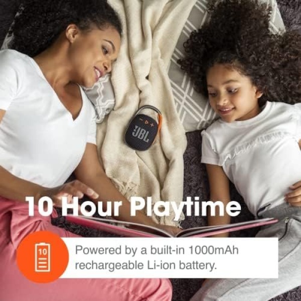 JBL Clip 4, Teal - Portable Bluetooth 5.1 Speaker - Up to 10 Hours of Play - Image 4