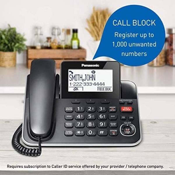 Panasonic Home Phone KX-TGF870 (1 Handset 1 Corded) - Image 7