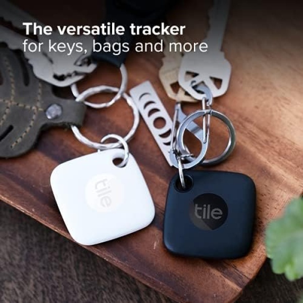 Tile Mate 2-Pack. Bluetooth Tracker, Keys Finder and Item Locator for Keys, Bags - Image 2