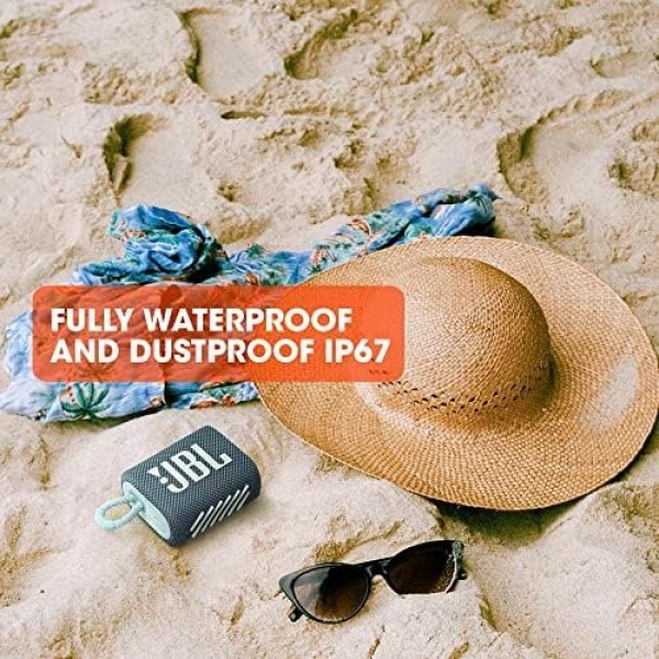 JBL Go 3: Portable Speaker with Bluetooth, Built-in Battery, Waterproof - Image 6
