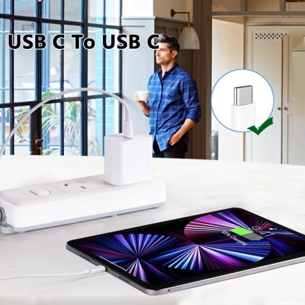 2Pack 20W USB C Charger for iPhone 15/15 Plus/15 Pro/15 Pro Max,PD Wall Charger - Image 6