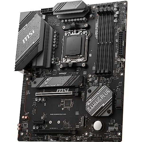 MSI B650 Gaming Plus WiFi Gaming Motherboard (AMD AM5, ATX, DDR5, PCIe 4.0, M.2 - Image 3