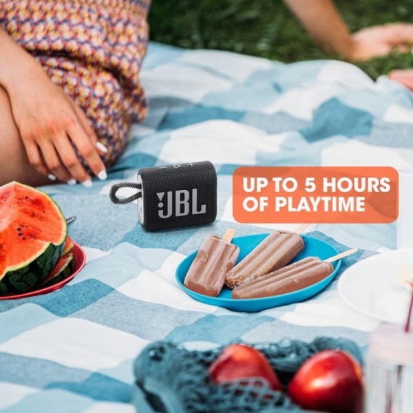 JBL Go 3: Portable Speaker with Bluetooth, Builtin Battery, Waterproof - Image 5
